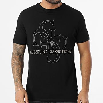 Guess - Camiseta M5RI59-K9RM1 Negra