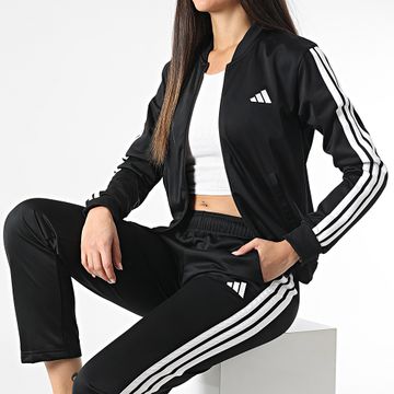 Adidas Performance - Chándal 3 Rayas Mujer JD5434 Negro