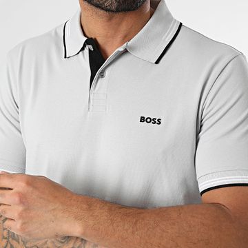 BOSS - Polo de manga corta Paul 50506193 Gris
