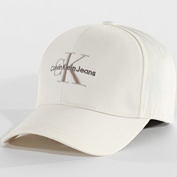 Calvin Klein - Gorra Mono Logo Bordada 2317 Beige Claro