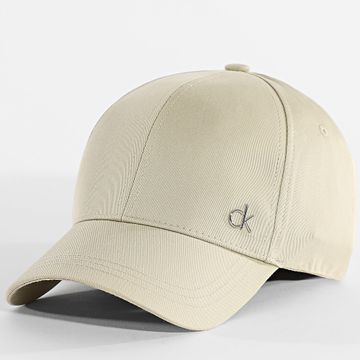 Calvin Klein - Gorra CK Metal Algodón 3102 Beige