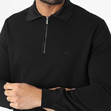 Classic Series - Jersey negro con cremallera