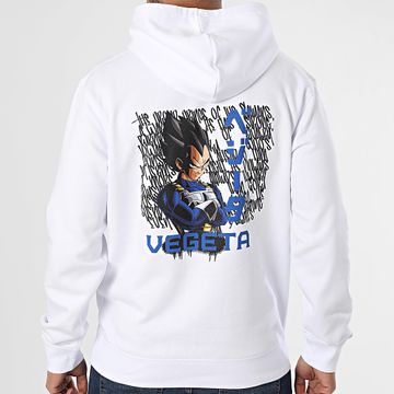 Dragon Ball Z - Graff Vegeta Back Hoody Blanco