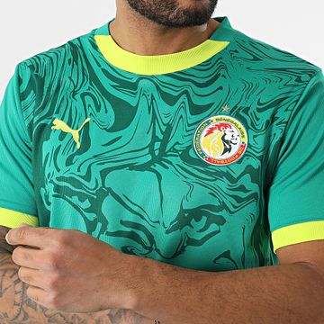 Puma - Réplica de la camiseta visitante de la Federación Senegalesa de Fútbol 777166 Verde
