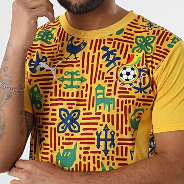Puma - GFA Ghana Prematch Jersey 777204 Amarillo