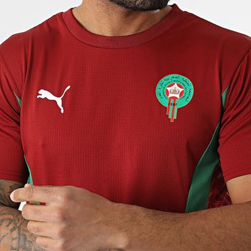 Puma - Marruecos Fútbol Jersey FRMF Prematch Jersey 777726 Burdeos