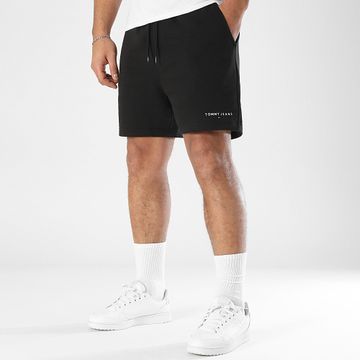 Tommy Jeans - Pantalón Corto Flag 0637 Negro