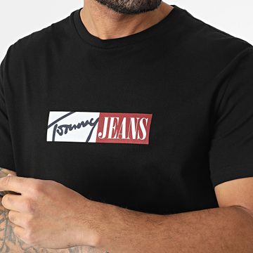 Tommy Jeans - Slim Entry Graphic Tee Shirt 0365 Negro