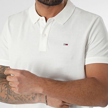 Tommy Jeans - Polo Manga Corta Slim 8312 Blanco