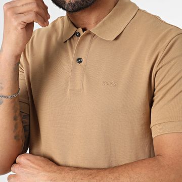 BOSS - Polo de manga corta Pallas 50468362 Camel