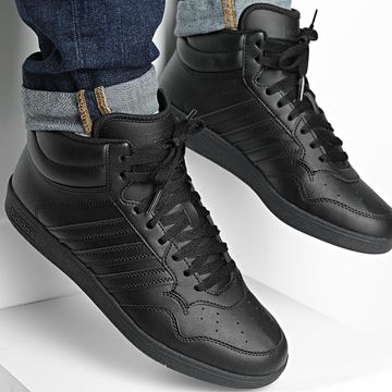 Adidas Performance - Hoops 4.0 Hi-Top Sneakers JQ5212 Core Black Footwear White