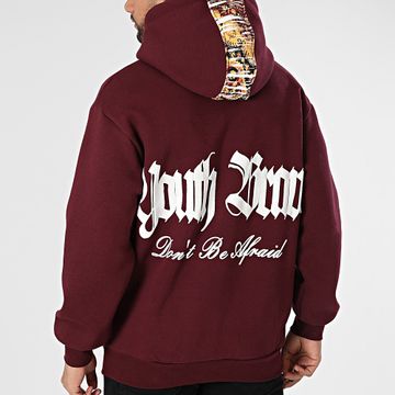 Classic Series - Sudadera con capucha Burdeos