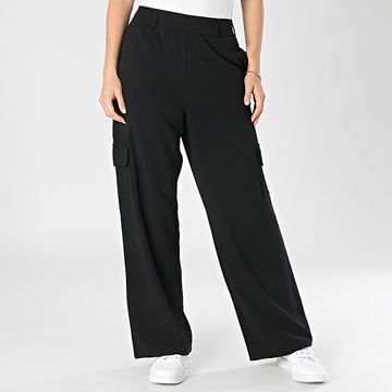 Only - Sania Pantalones Cargo Mujer Negro