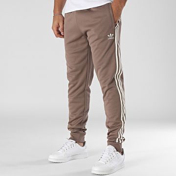 Adidas Originals - SST JP2518 Pantalón de chándal con banda marrón
