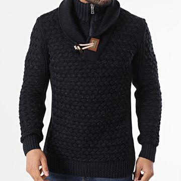 Armita - Amplified Collar Sweater Azul marino
