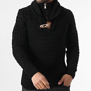 Armita - Amplified Neck Sweater Negro