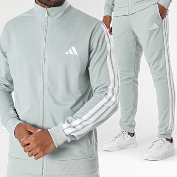 Adidas Performance - Chándal 3 Rayas JC9208 Gris