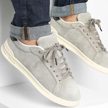 Polo Ralph Lauren - Heritage Court II Gris Negro Zapatillas