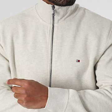 Tommy Hilfiger - Sudadera con cremallera Essential Fleece 8083 Beige Chiné