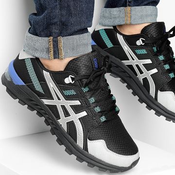 Asics - Zapatillas Gel Citrek 1201A759 Negro Plata Pura