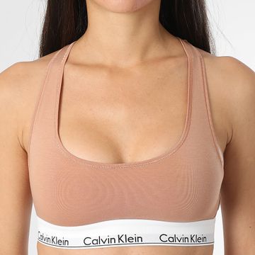 Calvin Klein - Sujetador de mujer F3785E Salmón