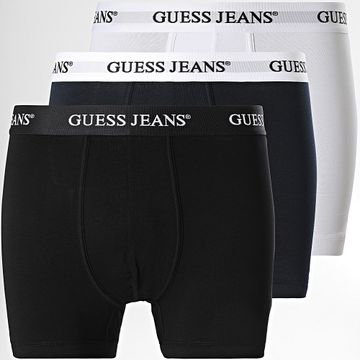 Guess - Juego De 3 M4BZ45-K6YW1 Negro Blanco Azul Marino Boxers