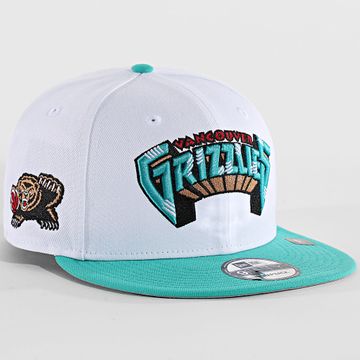 New Era - Gorra Vancouver Grizzlies 9Forty Snapback 60648021 Blanca Turquesa