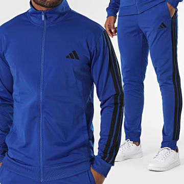 Adidas Performance - Chándal 3 Rayas JI8857 Azul Real