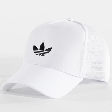Adidas Originals - Gorra Trucker Curvada JC6039 Blanca
