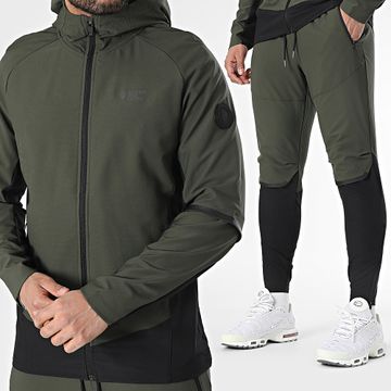 Comme Des Loups - Chándal Fazer Verde Caqui Negro