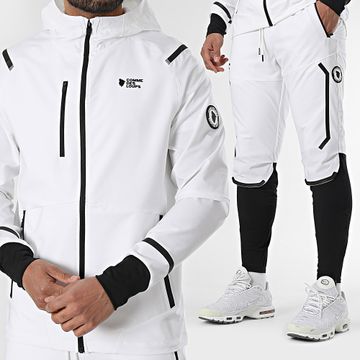 Comme Des Loups - Chándal Blanco Negro Jump