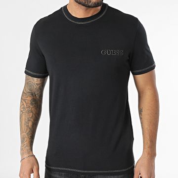 Guess - Camiseta M2YI24-J1314 Negro