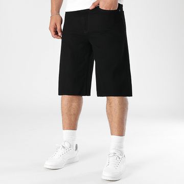 LBO - Pantalones cortos vaqueros anchos 3596 Negro