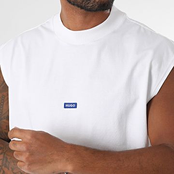 Hugo Azul - Camiseta Navertz 50509773 Blanco