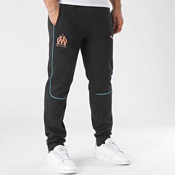 Puma - OM Casuals Pantalones de chándal 778258 Negro Brezo