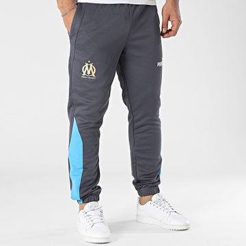 Puma - OM 779243 Anthracite Heather Grey Gold Pantalones de chándal