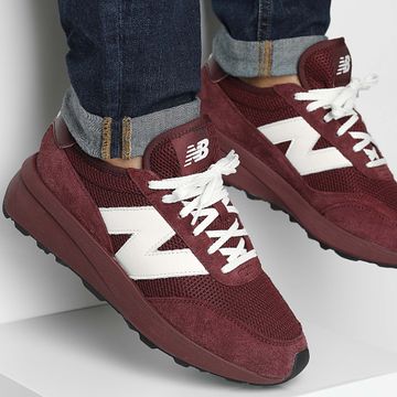 New Balance - Zapatillas 370 U370PA Borgoña
