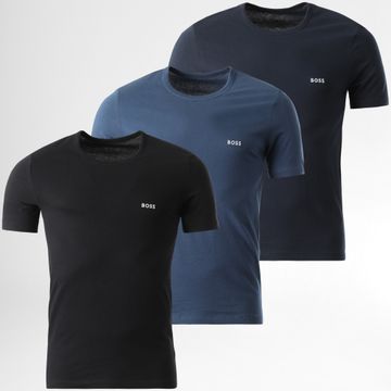 BOSS - Lote de 3 camisetas negras azul marino 50532468