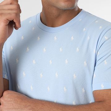 Polo Ralph Lauren - Camiseta All Over Player Azul Claro