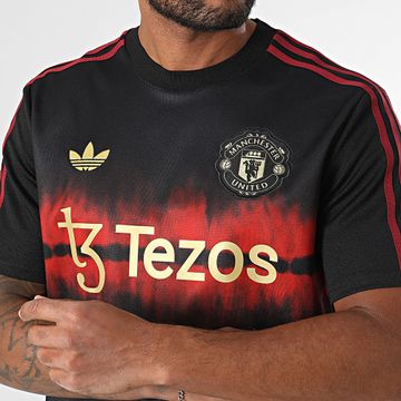 Adidas Originals - Manchester United FC Camiseta de fútbol JF0377 Negro Rojo