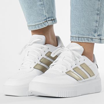 Adidas Performance - Courtblock Bold Zapatillas Mujer JI2203 Calzado Blanco Cyber Metallic Orbit Gris