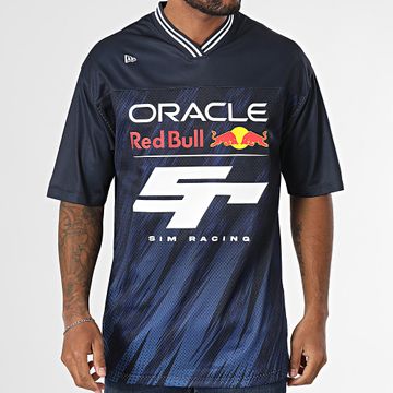 New Era - Camiseta cuello pico Red Bull Racing 60503326 Azul Marino Oscuro