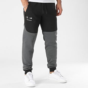 Puma - BMW MMS 630538 Negro Carbón Gris Pantalones Jogging