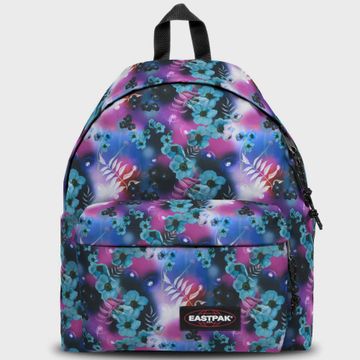 Eastpak - Mochila acolchada Pak'r Dreamy Flowers Morado Azul