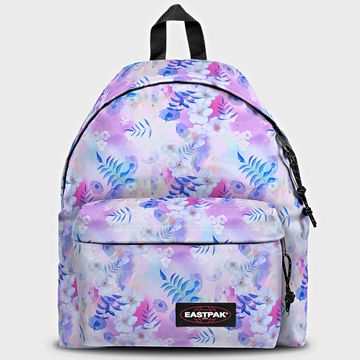 Eastpak - Mochila acolchada Pak'r Dreamy Flowers Rosa Azul Floral