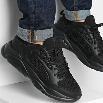 HUGO - Zapatillas Leon Runner 50536261 Negro