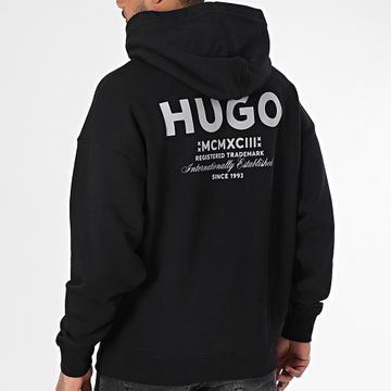 Hugo Azul - Sudadera con capucha Nazardo 50510724 Negro