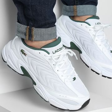 Lacoste - Zapatillas Storm 96 2K 1251 Blanco Verde Oscuro