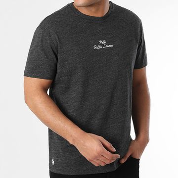 Polo Ralph Lauren - Camiseta Calce Clásico Logo Bordado Gris Carbón