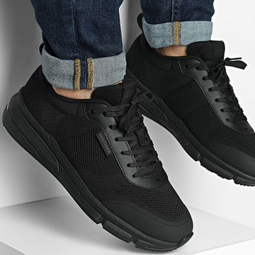 Tommy Hilfiger - Lightweight Modern Knit Runner 5326 Zapatillas negras